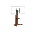 Neru Mobile Swivel TV Mount Stand - Walnut