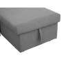 Asher L-Shaped Storage Sofa Bed - Dove Grey - 9