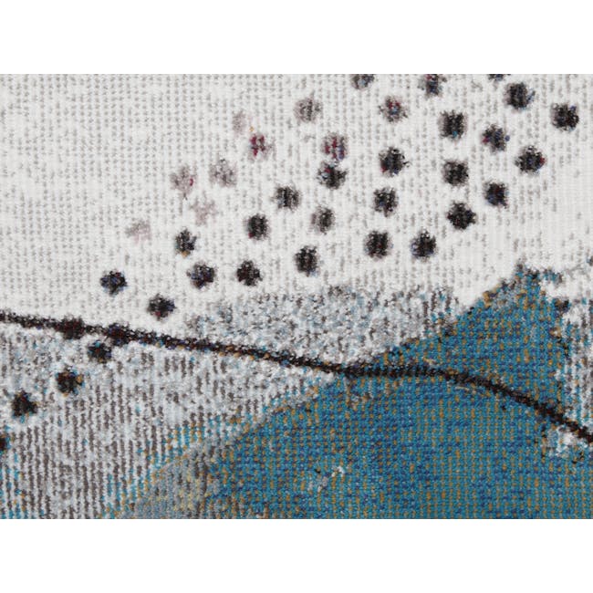Noemi Low Pile Rug - Fuchsia Abstract (3 Sizes) - 2