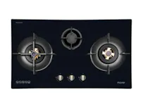 Mayer 76cm 3 Burner Glass Gas Hob