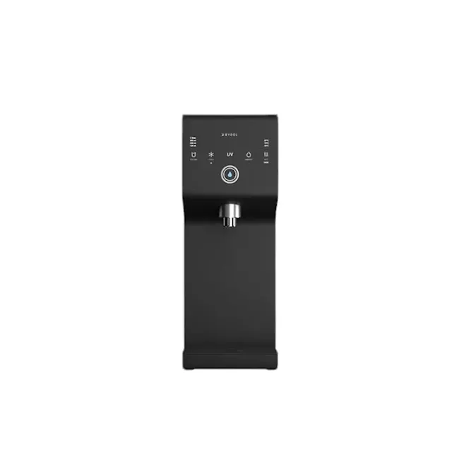 Bbyeol Lynx Tankless Water Purifier - Black - 1 - Sleek black water filtration unit, Modern water filtration system, Dual