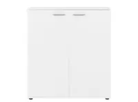(As-is) Satos Shoe Cabinet 1m - White