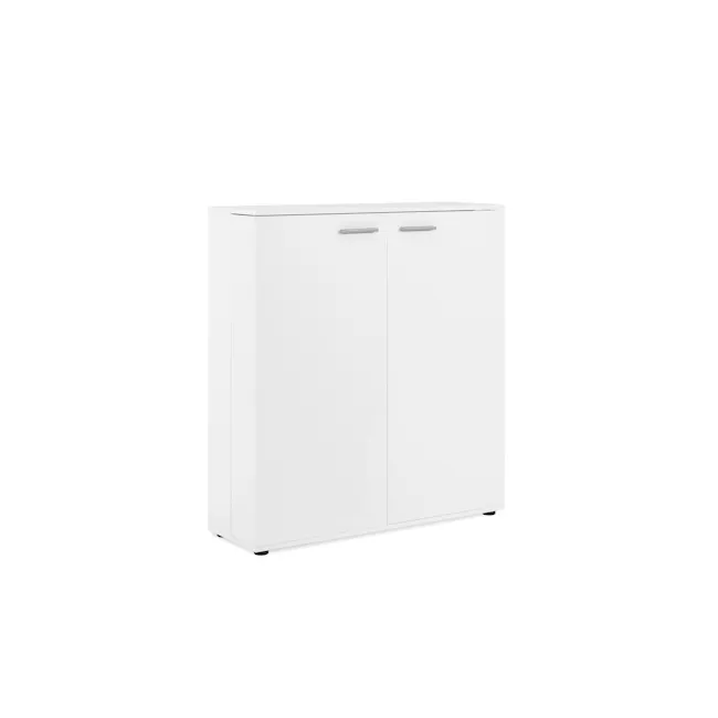 (As-is) Satos Shoe Cabinet 1m - White - 20