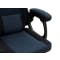 Zeus Gaming Chair with Footrest - Navy Blue (Fabric) - 8