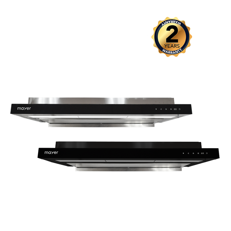 Mayer Semi-Integrated Hood with Oil Tray MMSI903OT - Silver