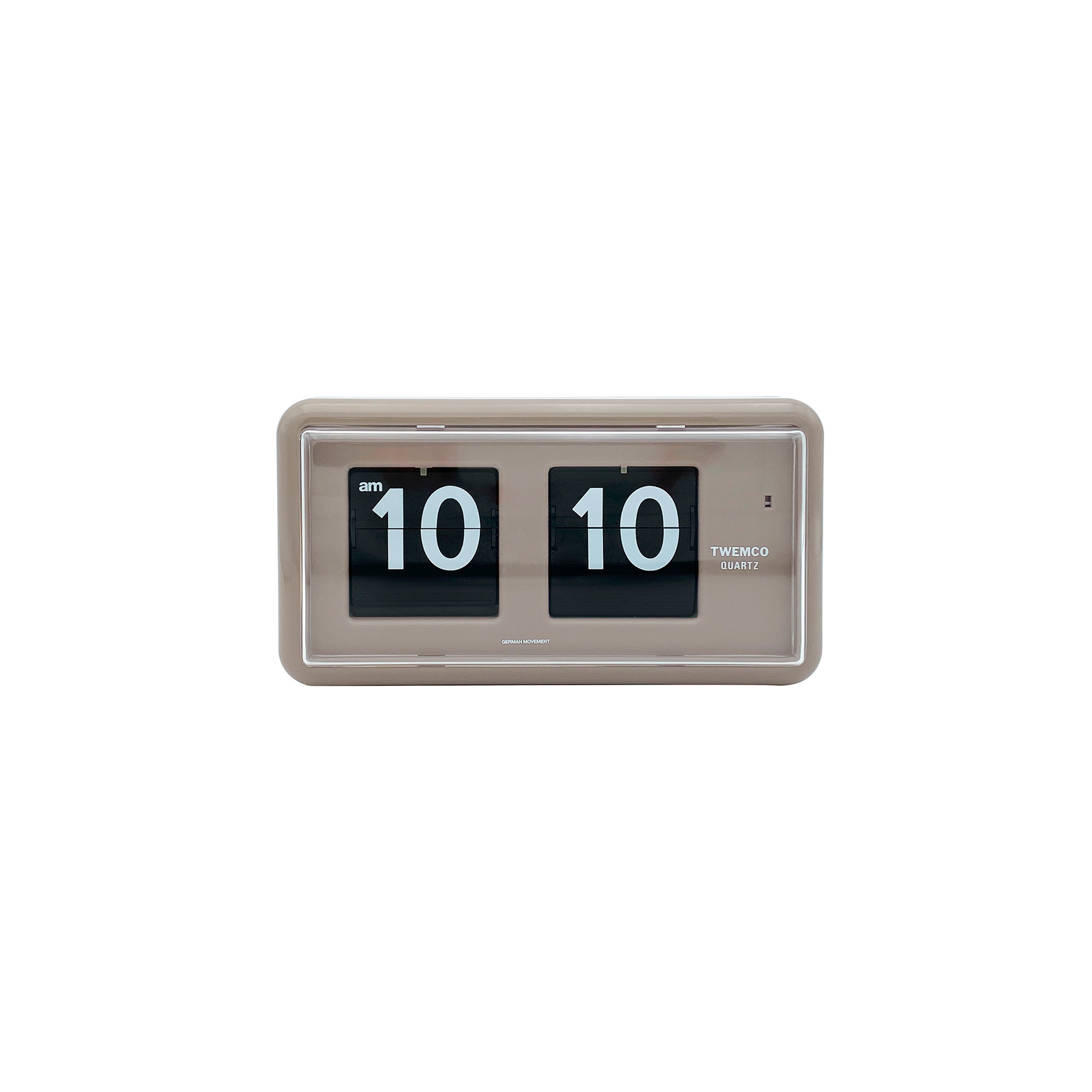 TWEMCO Table Clock - Grey