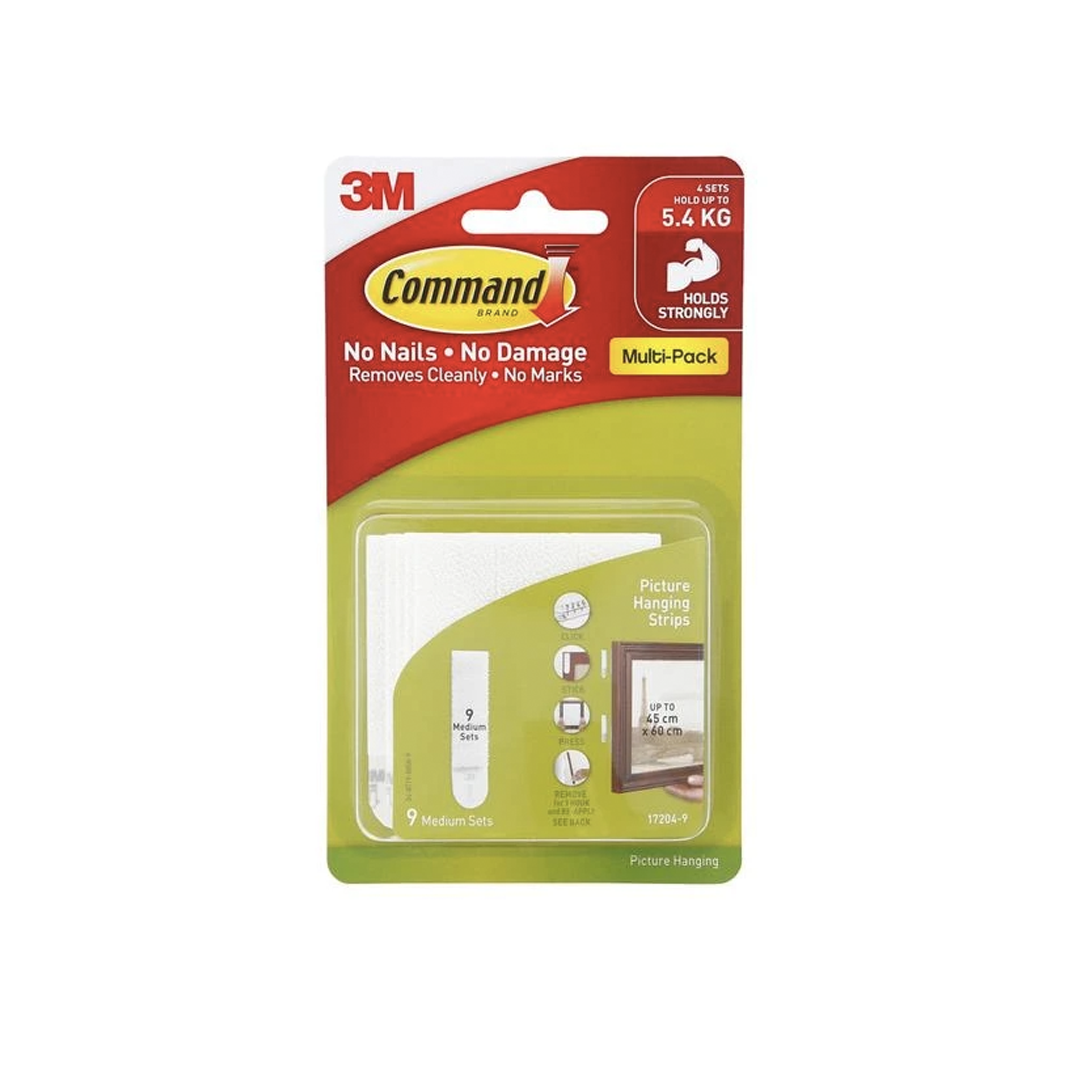 Command™ Picture Hanging Strips Value Packs (White) - 10 Large Strips
