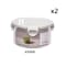 LocknLock Bisfree Stackable Airtight Food Container 2pc Set (9 Sizes) - 13