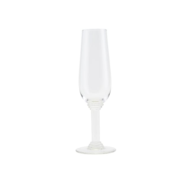 Nouveau Champagne Glass - Clear - 0