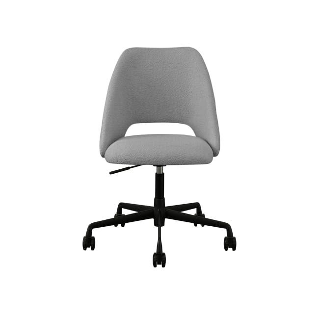 Kabira Mid Back Office Chair - Stone Grey (Fabric) - 0