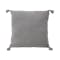 Laura Knitted Cushion Cover - Grey