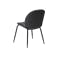 Lennon Dining Chair - Black, Dark Grey (Fabric) - 3
