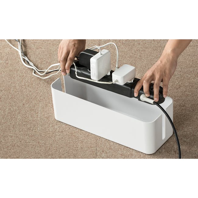Bluelounge CableBox - White - 1