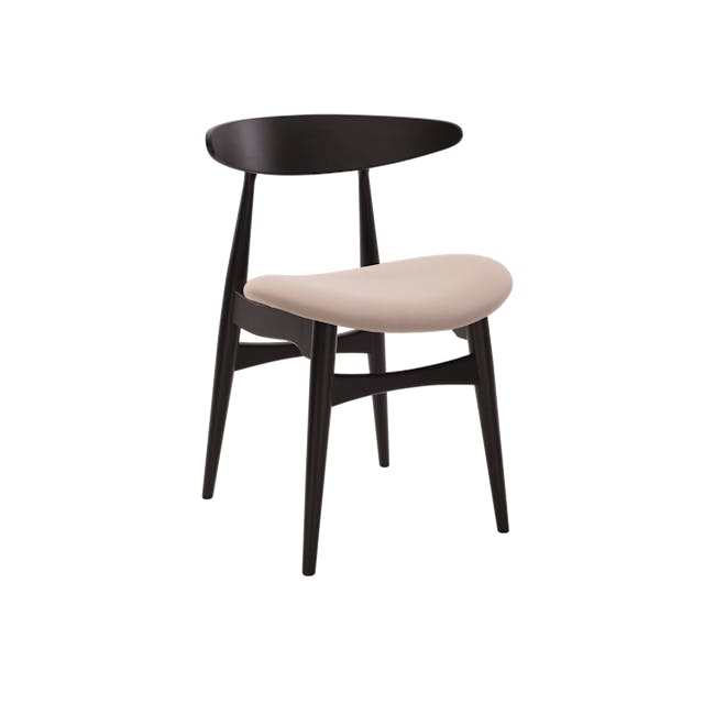 Tricia Dining Chair - Black, Barley - 0