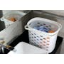 Algo Laundry Basket 2 Tier with Wheels - 4