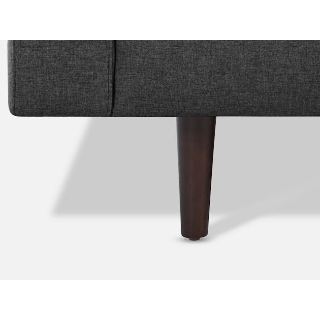 Nolan 3 Seater Sofa - Carbon (Fabric) - 7
