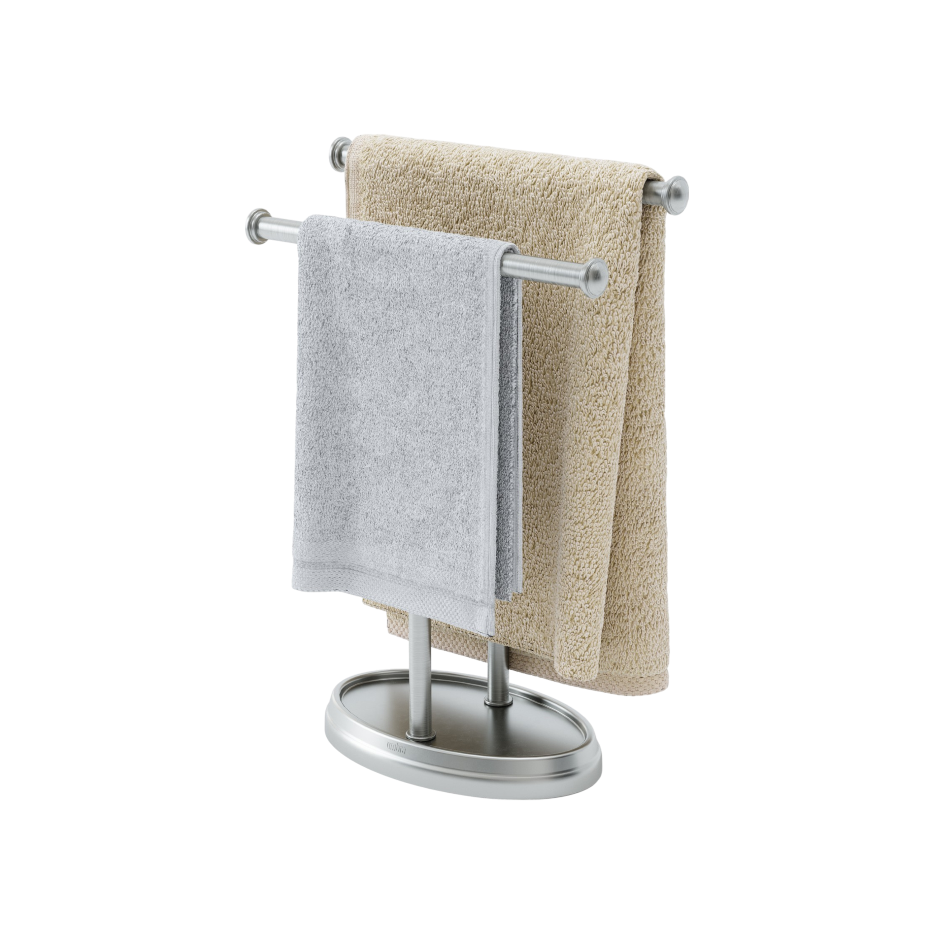 Palm Towel Tree - Nickel - Image 1