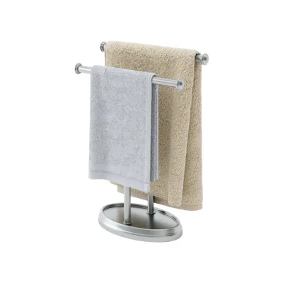 Palm Towel Tree - Nickel - Image 1