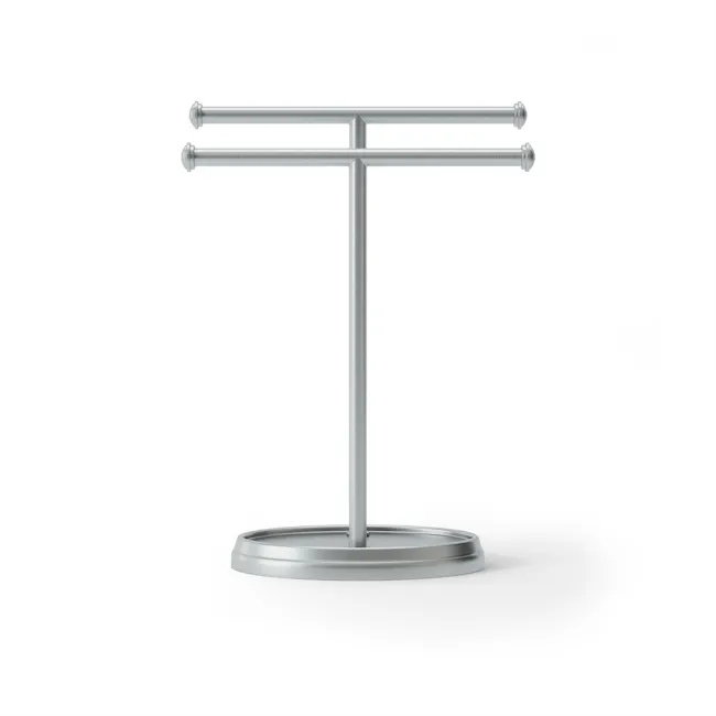 Palm Towel Tree - Nickel - 7