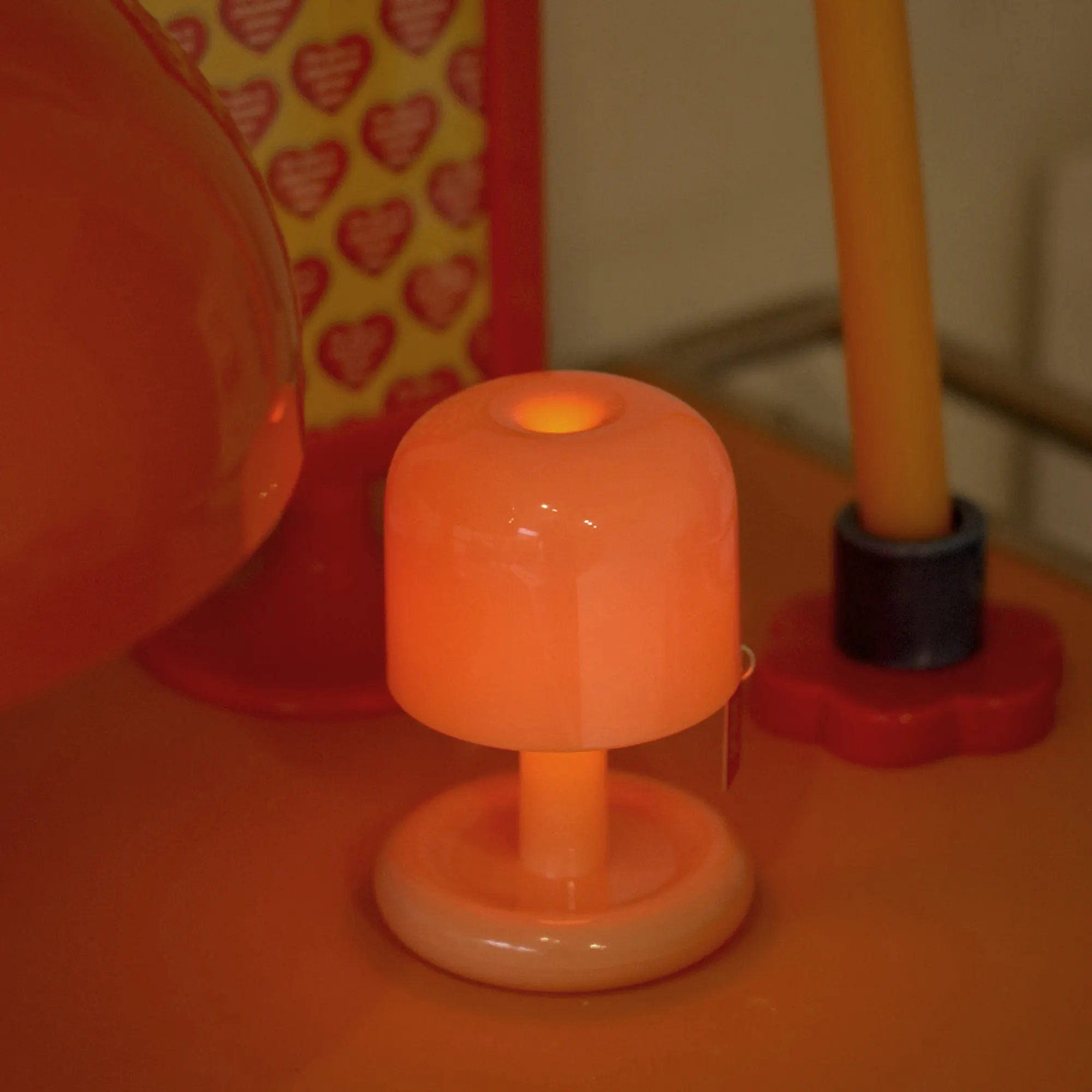 Petite Mood Table Lamp - Ivory - 11