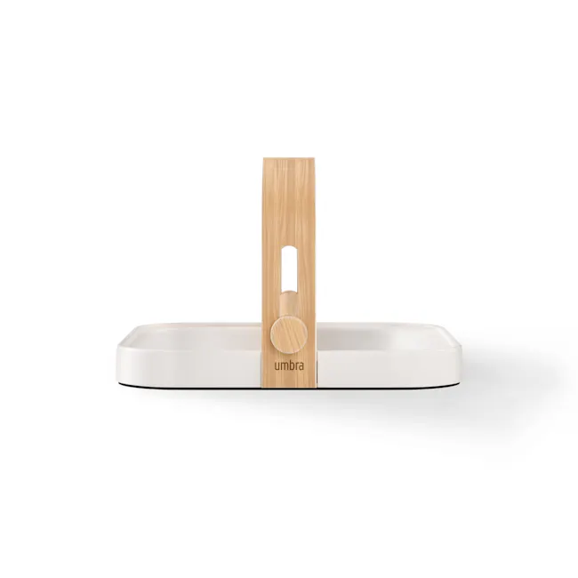 Bellwood Napkin Holder - White, Natural - 8