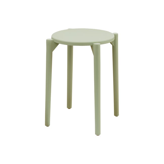 Olly Pastel Stackable Stool - Sage - 0