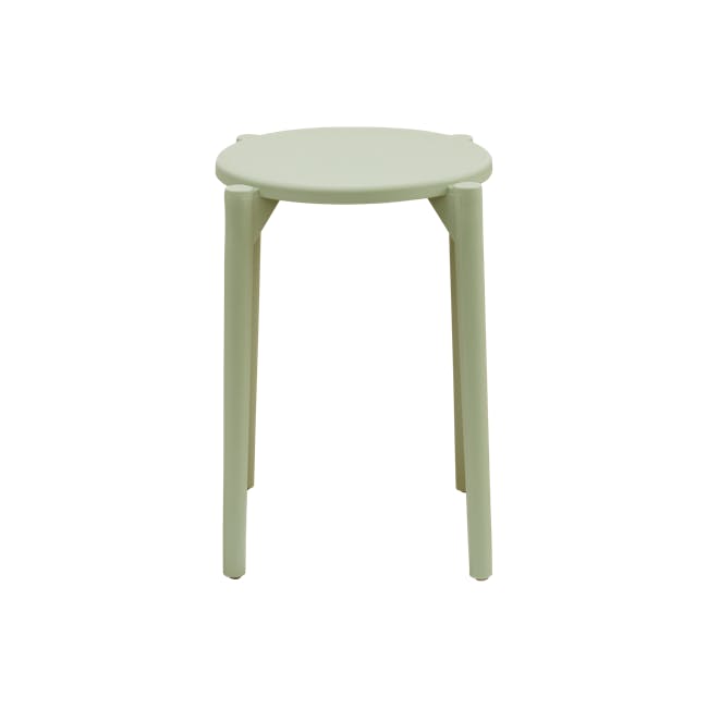 Olly Pastel Stackable Stool - Sage - 6