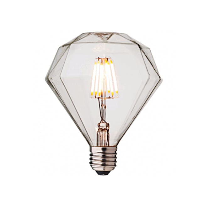 LED Diamond Edison Bulb - 0
