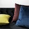 Alyssa Velvet Lumbar Cushion Cover - Burgundy - 2
