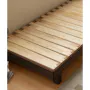 Reese 3 Seater Sofa Bed - Walnut, Off White - 7