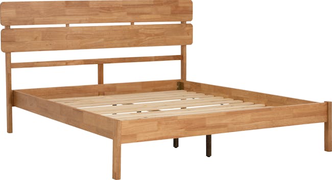 Seattle Queen Bed - Natural - 3