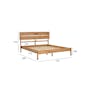 Seattle Queen Bed - Natural - 6