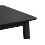 (As-is) Koa Dining Table 1.5m - Black Ash - 9
