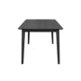 Koa Dining Table 1.5m - Black Ash - 2