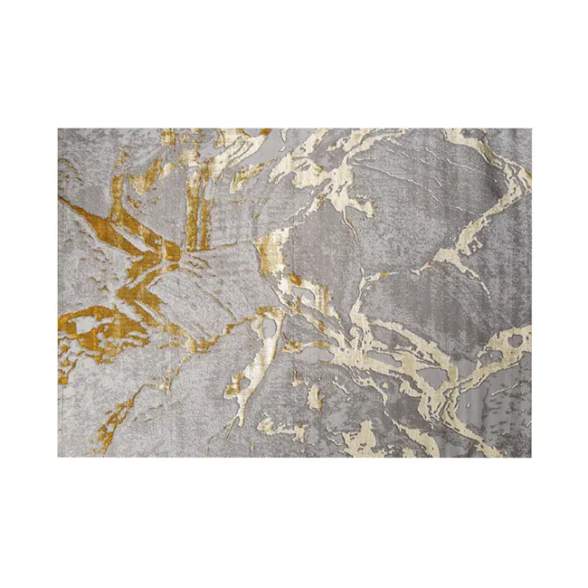 Milano Low Pile Rug - Royal Gold (4 Sizes) - 1