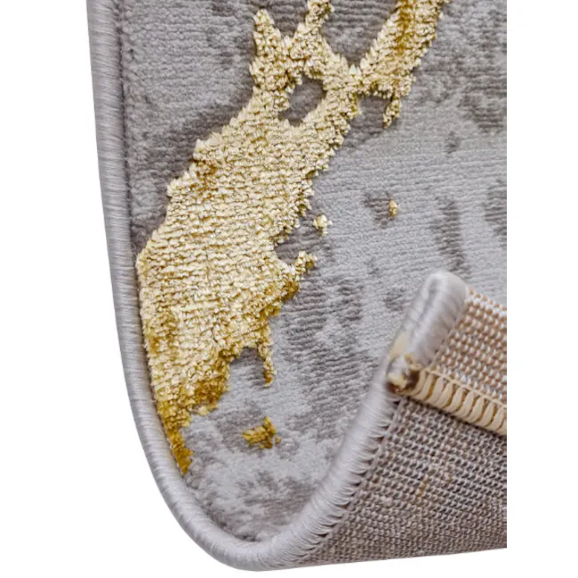 Milano Low Pile Rug - Royal Gold (4 Sizes) - 2