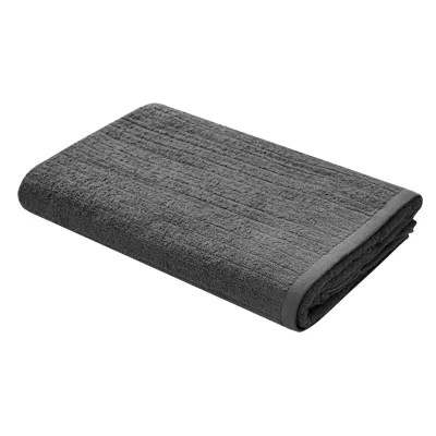 EVERYDAY 100% Cotton Bath Sheet 160 x 100 cm - Charcoal
