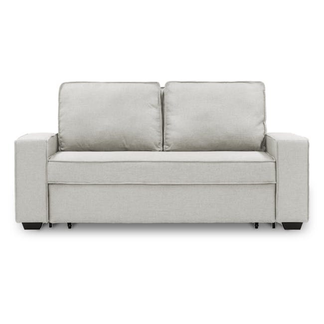 Arturo 3 Seater Sofa Bed - Beige (Eco Clean Fabric) - 5