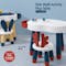 Kids Multi-Activity Play Table - Blue - 4