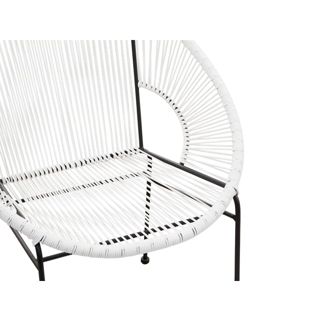 Acapulco Chair - Black, White - 4