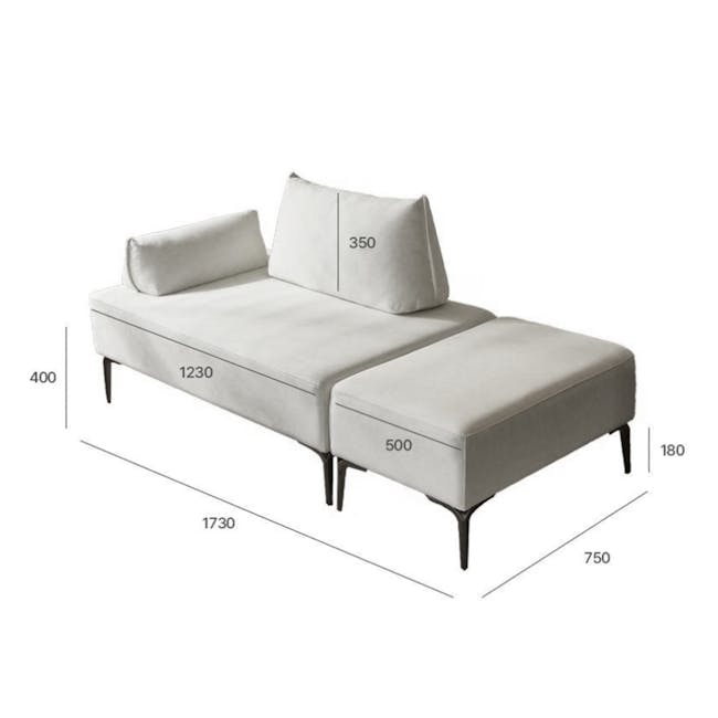 Blanco 2 Seater Day Bed (Pet Friendly) - 19