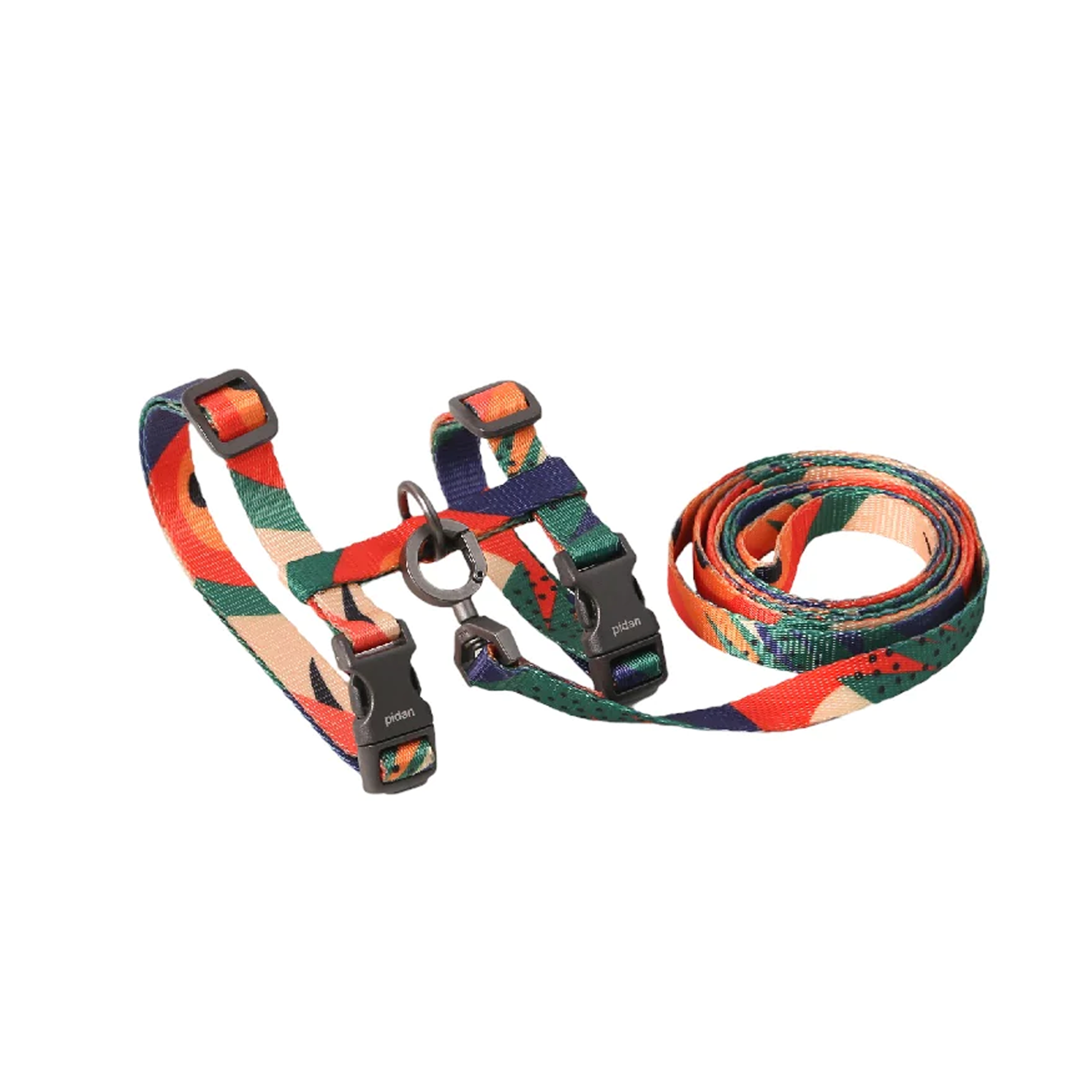 Pidan Cat Harness with Matching Leash - Abstract