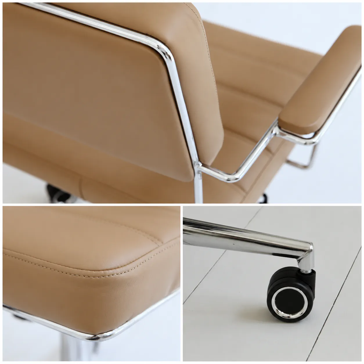 Midra Mid Back Office Chair - Black - 7