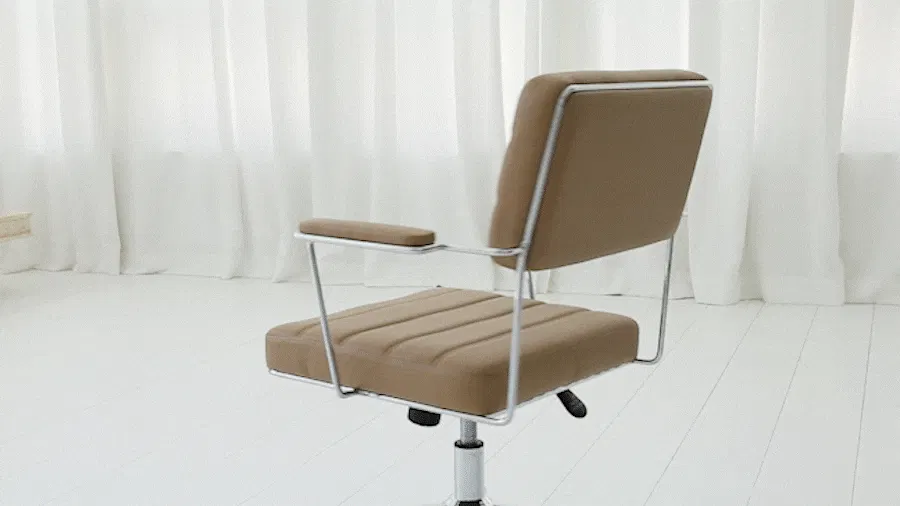 Midra Mid Back Office Chair - Black - 10