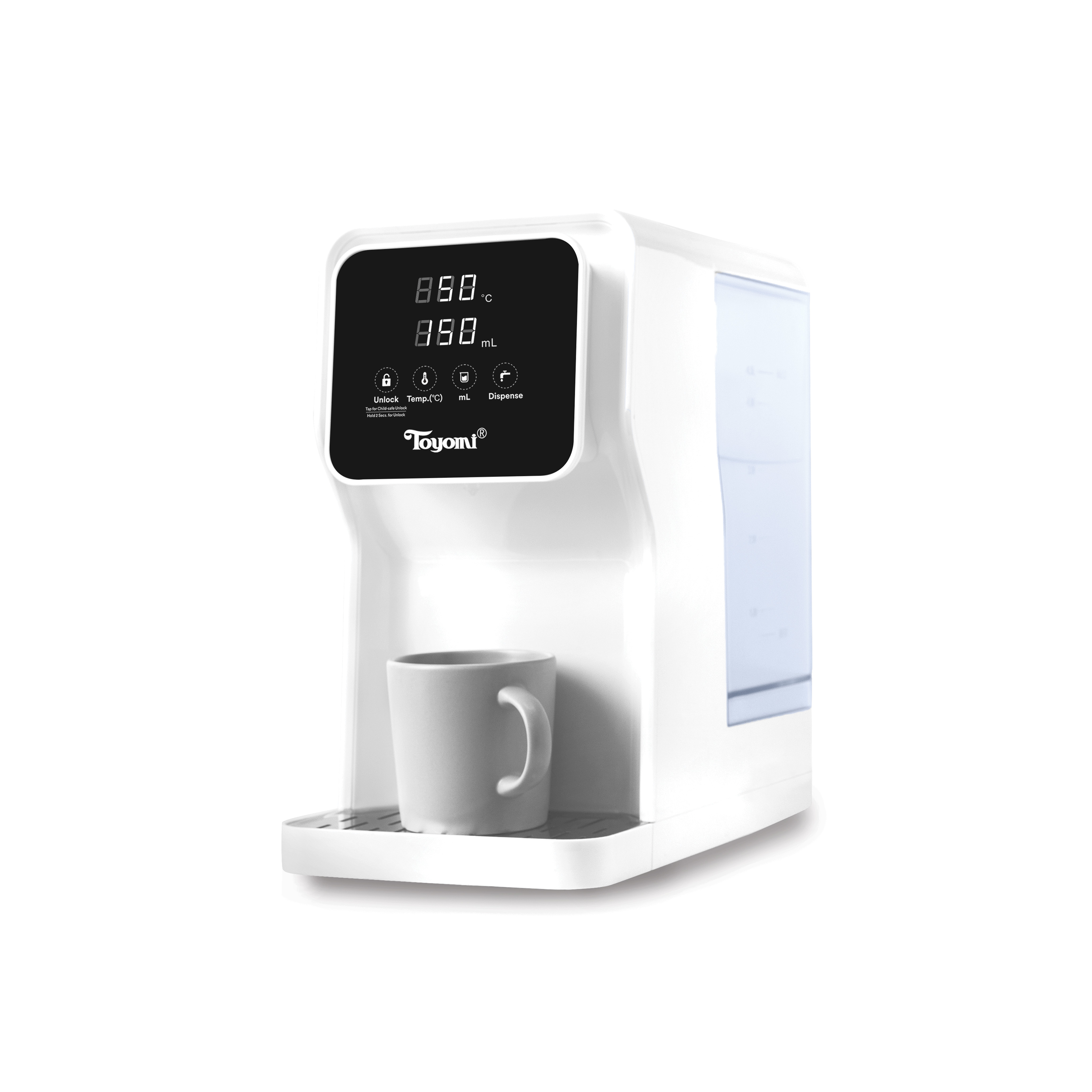 TOYOMI 4.5L Instant Boil Filtered Water Dispenser FB 8845F