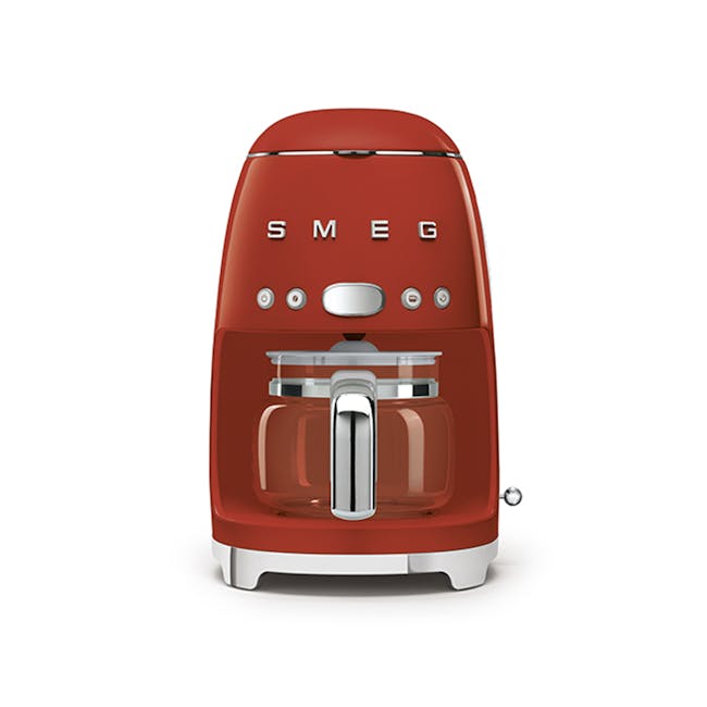 Smeg Drip Coffee Machine - Red - 0