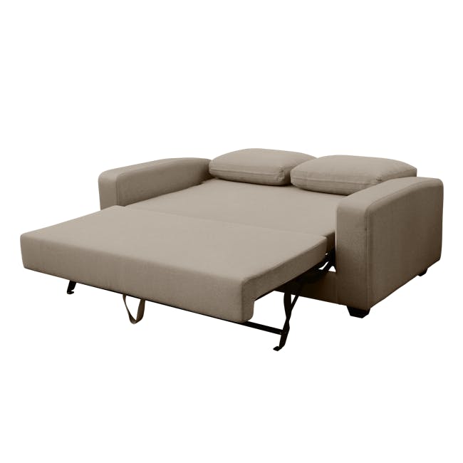 Karl 2.5 Seater Sofa Bed - Taupe - 1