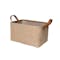 Jute Woven Storage Basket - Tan (3 Sizes) - 0