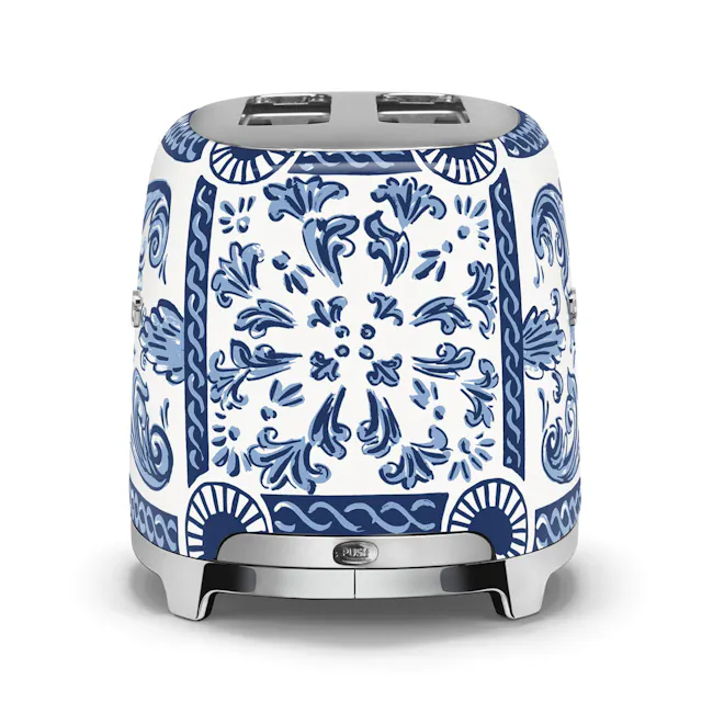 Smeg 2-Slice Toaster - D&G Blue Mediterraneo - 7