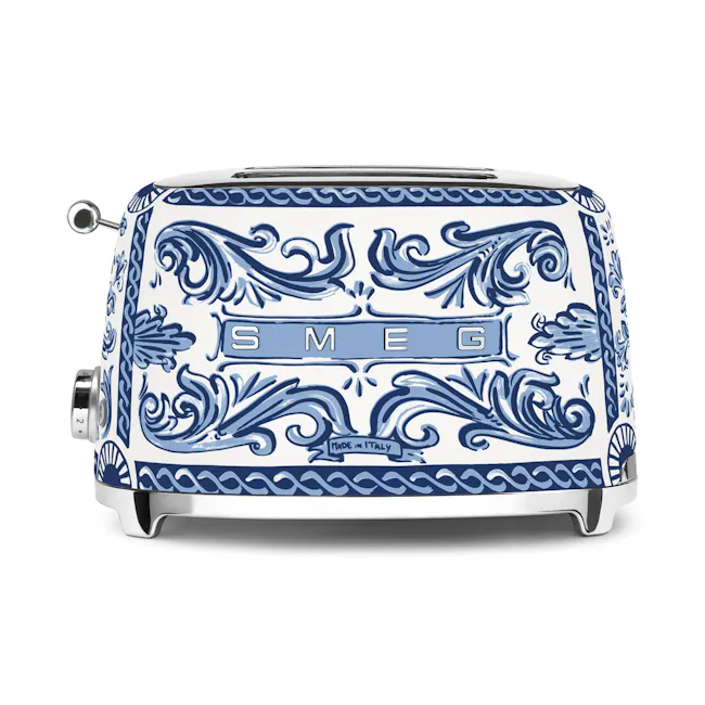 Smeg 2-Slice Toaster - D&G Blue Mediterraneo - 8